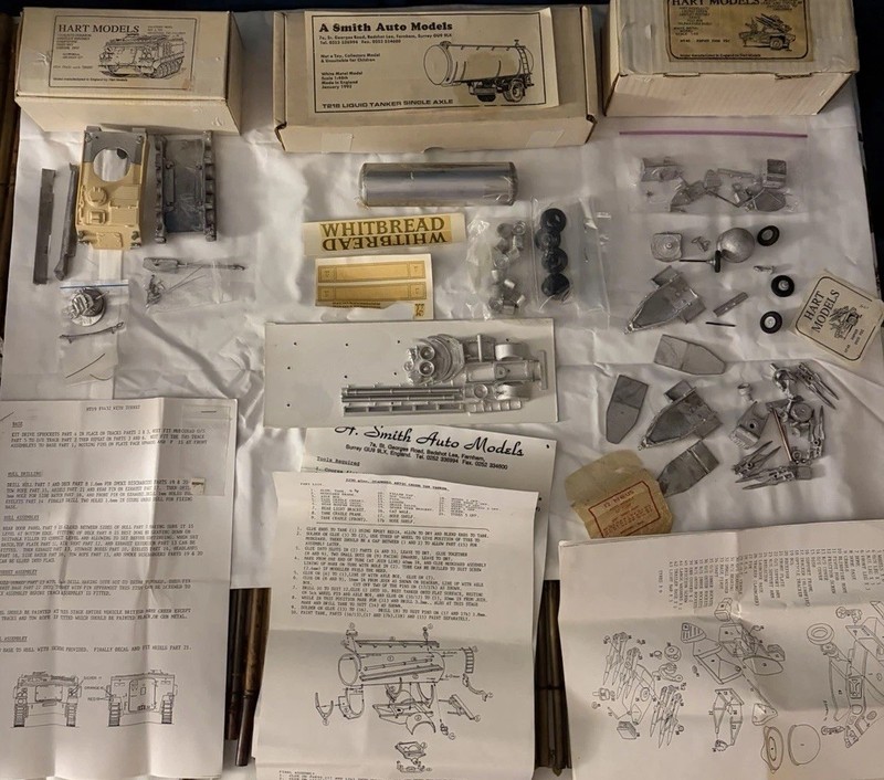 HART Models Ltd, A Smith Auto Models, 1:48 A 3 A HART MODELS W/ Original Boxes
