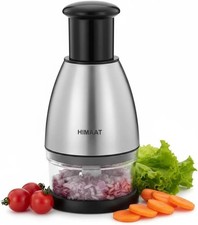 Manual Vetable Dicer - Efficient Stainl Steel Hand Chopper for Ons