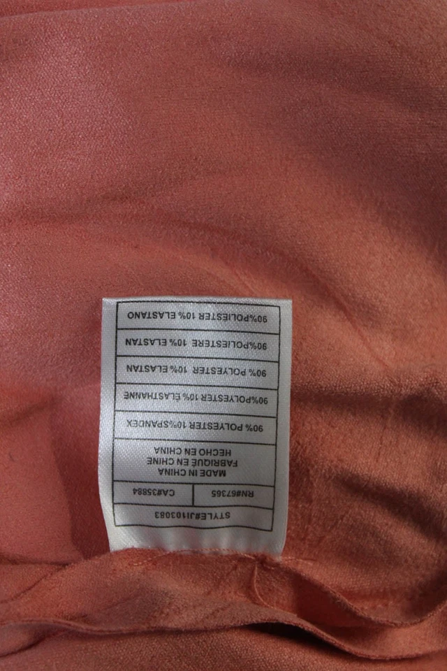 Jack by BB Dakota Mujer Nuevo con Etiquetas Imitación Gamuza Peplum Halter Mameluco Rosa Talla M Foto 4 de 4