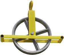 Tie Down 12 Inch Aluminum Wheel Tie Down 13801 Hoisting Wheel Without Handle