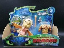 How to Train Your Dragon Fishlegs  Meatlug fire blast Hidden World Spin Master