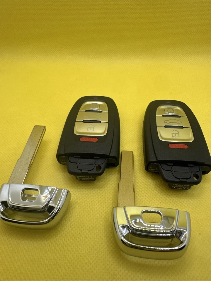 2Mejor repuesto sin llave Audi A4 A5 Cabriolet S4 Avant S5 cupé Q5 llavero 2009-2012 Foto 3 de 4