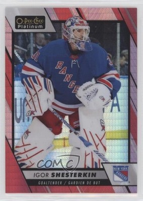 2023-24 O-Pee-Chee Platinum Red Prism 195/199 Igor Shesterkin #41 1j6p
