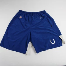 Indianapolis Colts Nike NFL On Field Practice Shorts Men's Blue/White Used