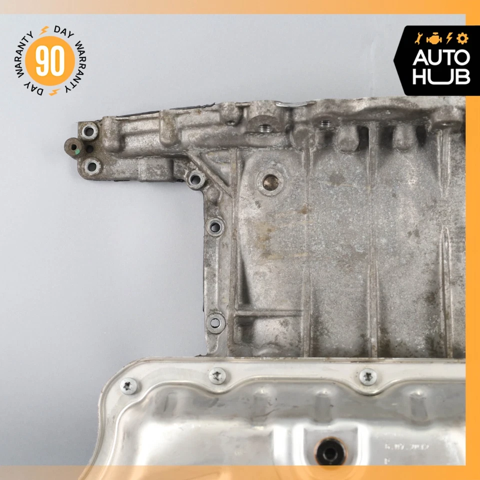 13-18 Audi S6 4,0 L V8 / Bentley Continental GT, cárter de aceite inferior y superior OEM Foto 3 de 4