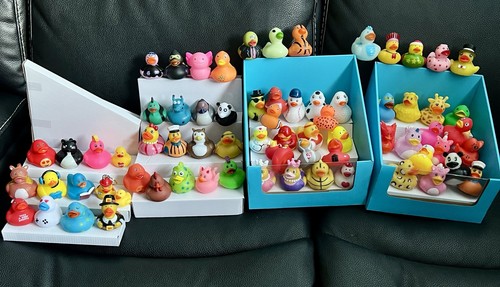 JEEP Rubber Duck Duckies No Dups Lot Of 75 Fantasy Animals Disney Holidays etc