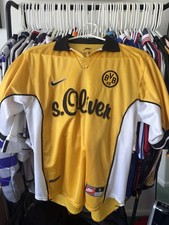 1998-2000 BORUSSIA DORTMUND VINTAGE AUTHENTIC NIKE HOME FOOTBALL SHIRT ADULT S