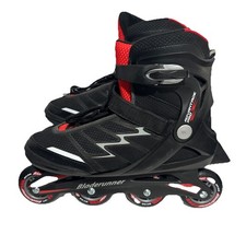 Men's ROLLERBLADE Bladerunner Advantage Pro Inline Skates Size 11 Black Red