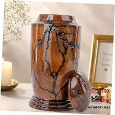 Handmade Rosewood Cremation Urn for Human Ashes Large 200 cu in Wooden