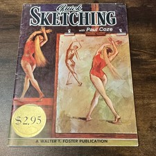 Walter T. Foster Quick Sketching with Paul Coze Figure Life Drawing