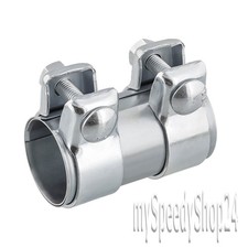 Doppelschelle Ø 50 x 95 mm Rohrverbinder Auspuffschelle Rohrschelle Abgasanlage