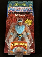 Mattel MOTU Origins Masters of the Universe He-Man Sun-Man Bolt Man nib