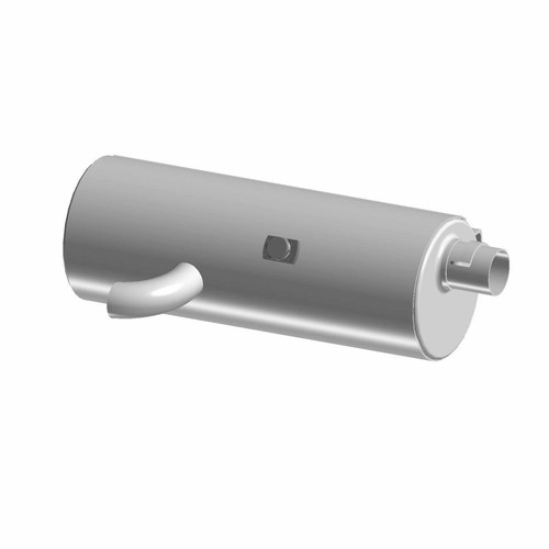 Polaris Exhaust Silencer Weld, High Temp Powder Paint, Black