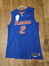 NEW Florida Gators Nike #2 AUTHENTIC Elite Jersey Corey Brewer Large 44 Sewn!