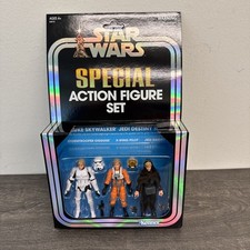 STAR WARS THE VINTAGE COLLECTION LUKE SKYWALKER JEDI DESTINY FIGURE 3 PACK SET
