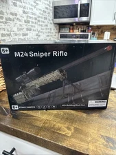Liberty Imports 1086pcs AWM M24 Sniper Rifle Model Gun Toy Building Blocks Set