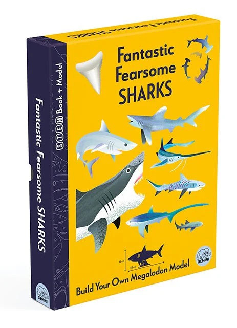 Fantastic Fearsome Sharks (Ignite STEM Book + Model Kit) Board Book By Ki | TODO