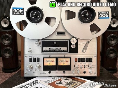 Pioneer RT-1020L Reel to Reel Pro 2/4 Channel Full Serviced + 30-Day Guarantee