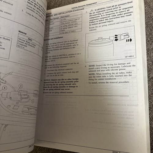 Genuine OEM Factory 2008 Ford Town Car Workshop Shop Manual Repair Service - Picture 5 of 5