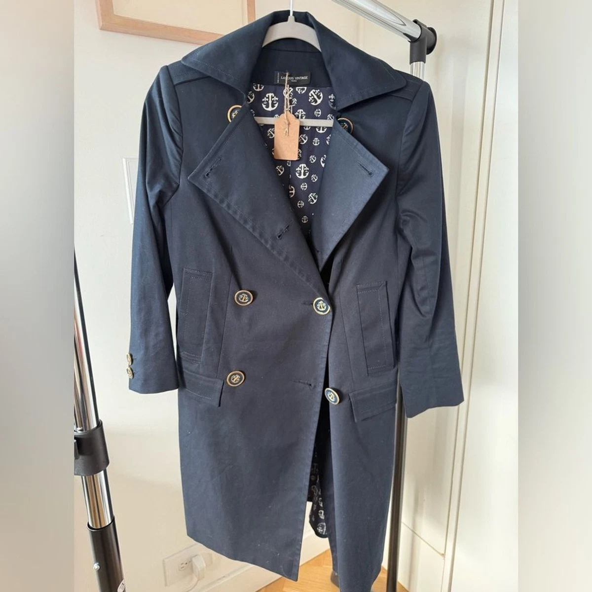 Blue Trench Coats for Women for sale | eBay