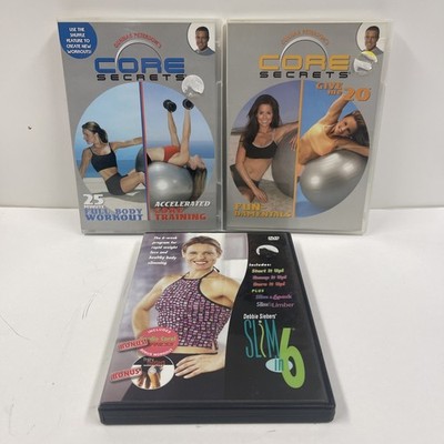 Gunnar Peterson's Core Secrets Give Me 20 DVD & Debbie Siebers  2-Disc Slim 6