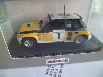 1/43 Renault 5 Turbo Rally Monte Carlo #47 P.Rouby / A.Giron