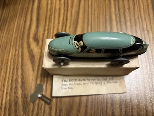 Marx 1940’s Windup Racer CAR  Complete