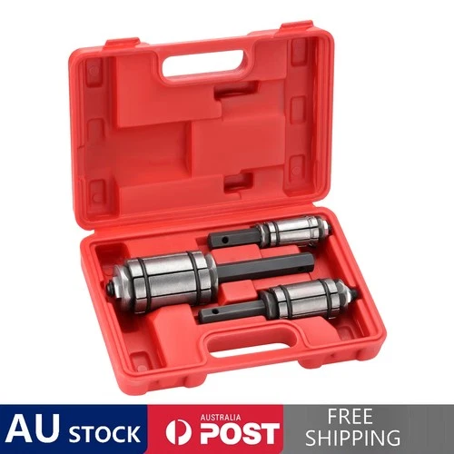 3 PCS Car Tail Pipe Expander Set Muffler Exhaust Pipe Dent Remover Tool Kit AU