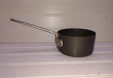 Calphalon Saucepan 0.5 Qt Commercial Anodized Aluminum Butter Warmer Pot No Lid