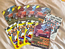 10 no Brisca F1 programmes Belle Vue Stadium 1985/86