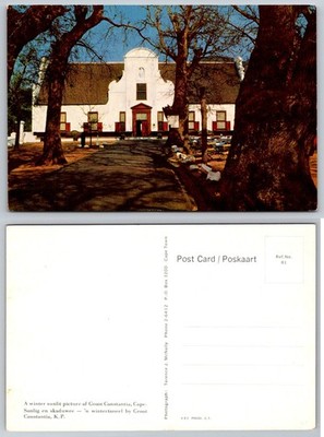 Groot Constantia Cape Town South Africa Historic Estate Postcard