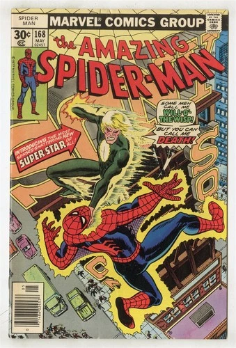 Amazing Spider-Man #168 NM- 9.2 ow/white pages  Marvel  1977  No Reserve