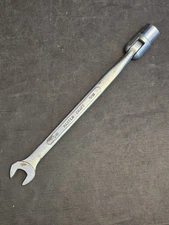 Vintage Master Craft 7/16" Combination Swivel Flex Socket Wrench Japan