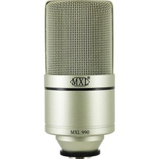 L00K NEW MXL 990 Condenser Microphone with Sh...