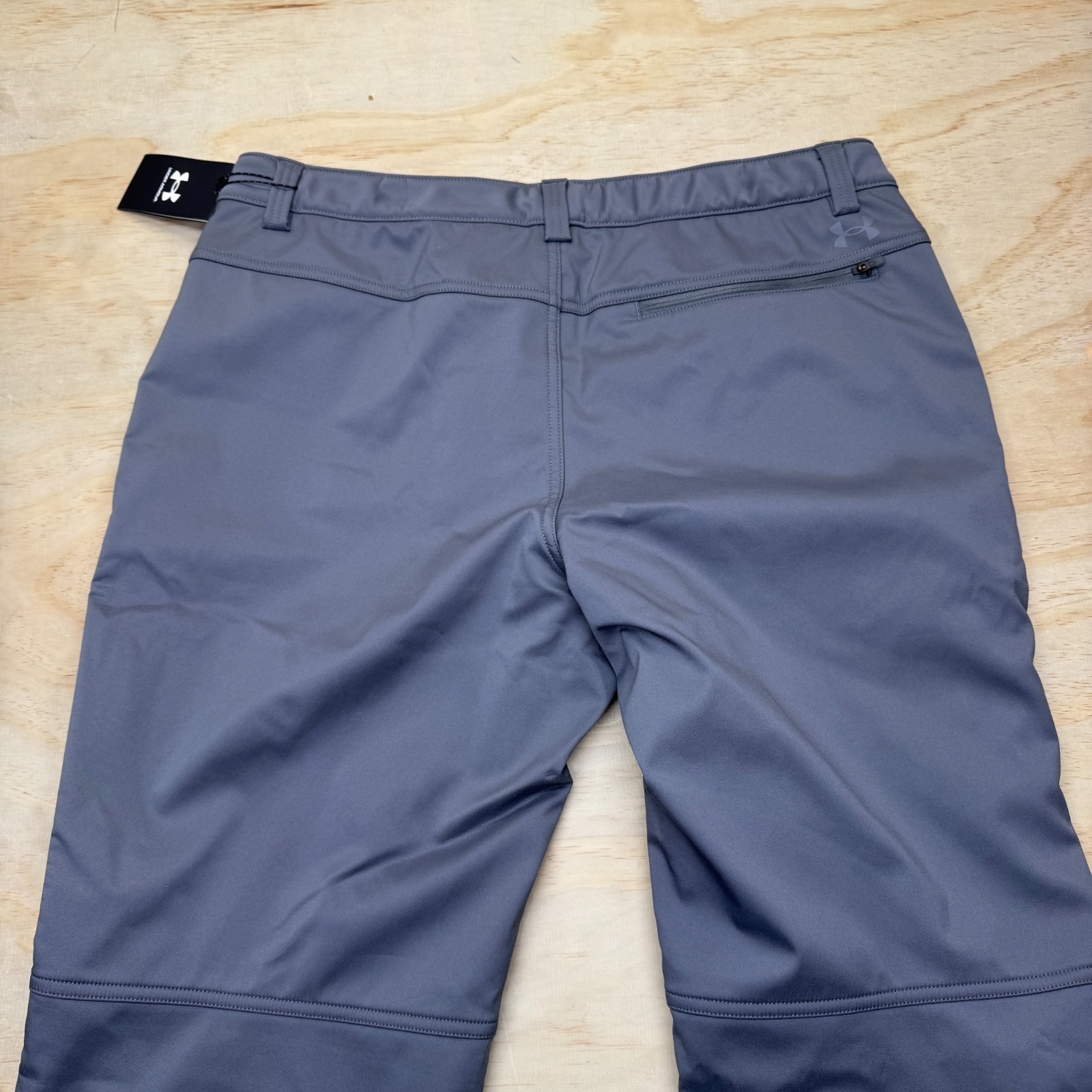 NEW Under Armour Expanse Softshell Pants Mens 38 X 32 Gray Loose 1387001 025 thumbnail 3