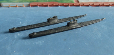 2 Trident Metall Modelle T 700 U Boot Foxtrott Klasse UdSSR 1 : 1250 schwarz