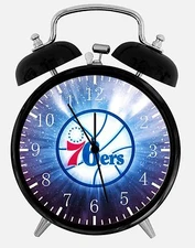 Philadelphia 76ers Alarm Desk Clock 3.75" Home or Office Decor E273 Nice Gift