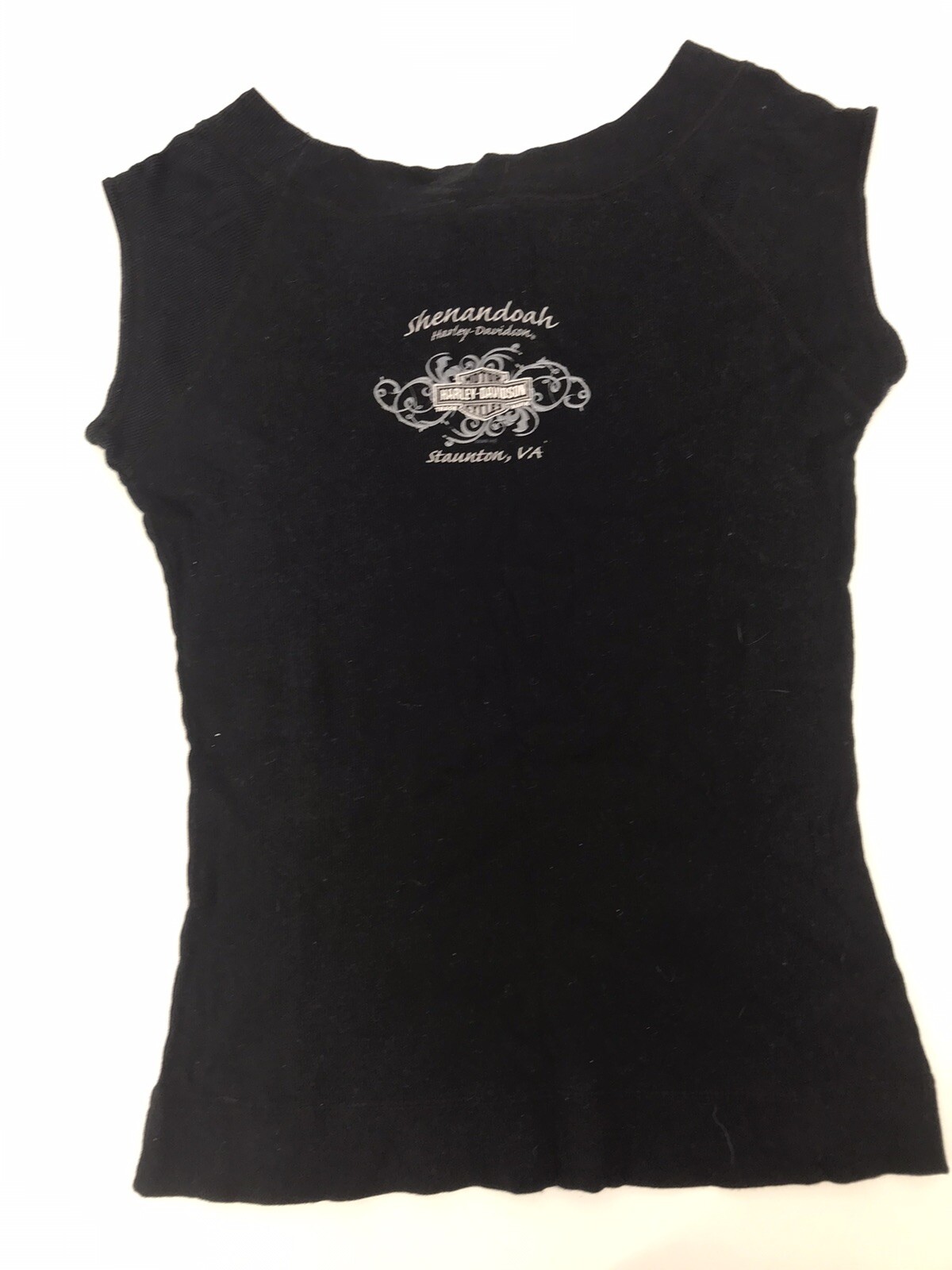 Harley Davidson Women’s Basic Bedazzled Ribbed Ta… - image 4