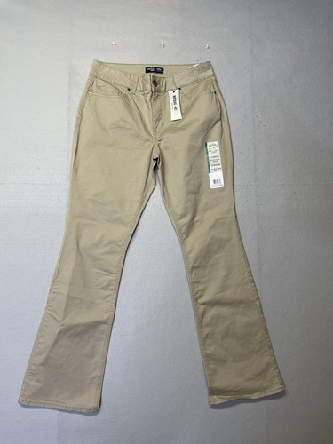 New Lee Pants Womens 12M Brown Riders 