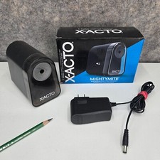 X-ACTO Mighty Mite Electric Pencil Sharpener Black 19501X Break Resistant