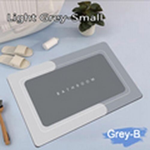 Mat Non Slip Carpets Cobblestone Embossed Bathroom Bathtub Side Floor Rug Foam - Picture 3 of 41