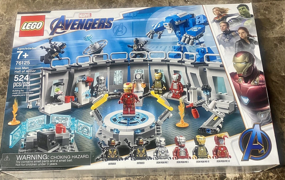 *BRAND NEW* Lego Marvel Avengers Set #76125 Iron Man Hall of Armor *RETIRED*