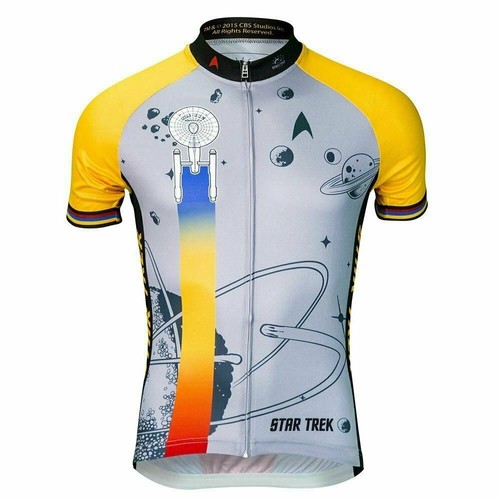 Camiseta deportiva de ciclismo Star Trek Final Frontier para hombre (S, M, L, XL, 2XL, 3XL) - Imagen 9 de 15