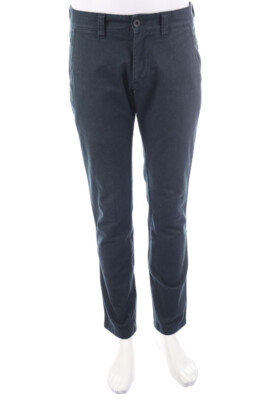 WARREN & PARKER Slim Jeans Muster 48 dunkelgrün schwarz