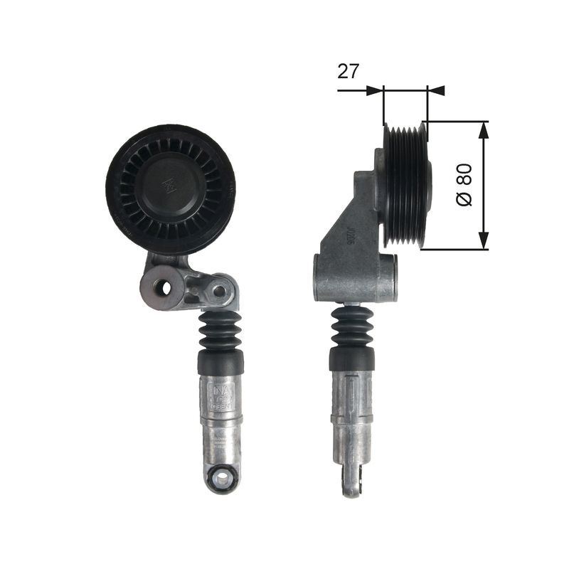 BELT TENSIONER VRIBBED BELT T39236 FOR VW CRAFTER/30-50/Van BJJ/CEBA 2.5L 5cyl - Image 20