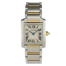 Auth Cartier Tank Francaise SM W51007Q4 Ladies wristwatch Fast Shipping 2