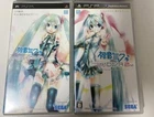 PSP Hatsune Miku Project Diva 1st 2nd set Japan PlayStation Portable