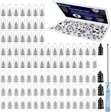 100x Tire Repair Plug Screws Self-Tapping Nails for Car Motorcycle Truck Kit
