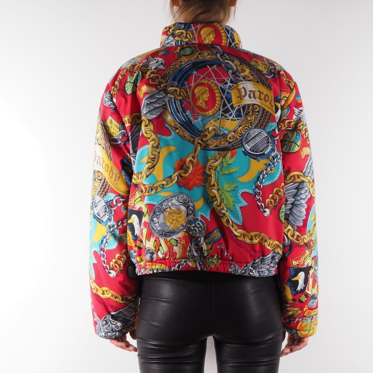 KENZO Jungle Vintage France Women's Crazy Print Jacket L KENZO Jungle Vintage France Women's Crazy Print Jacket L