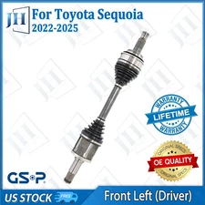 OE Front Left Driver CV Axle Shaft Set for 2022 23 24 25 Toyota Tundra Sequoia